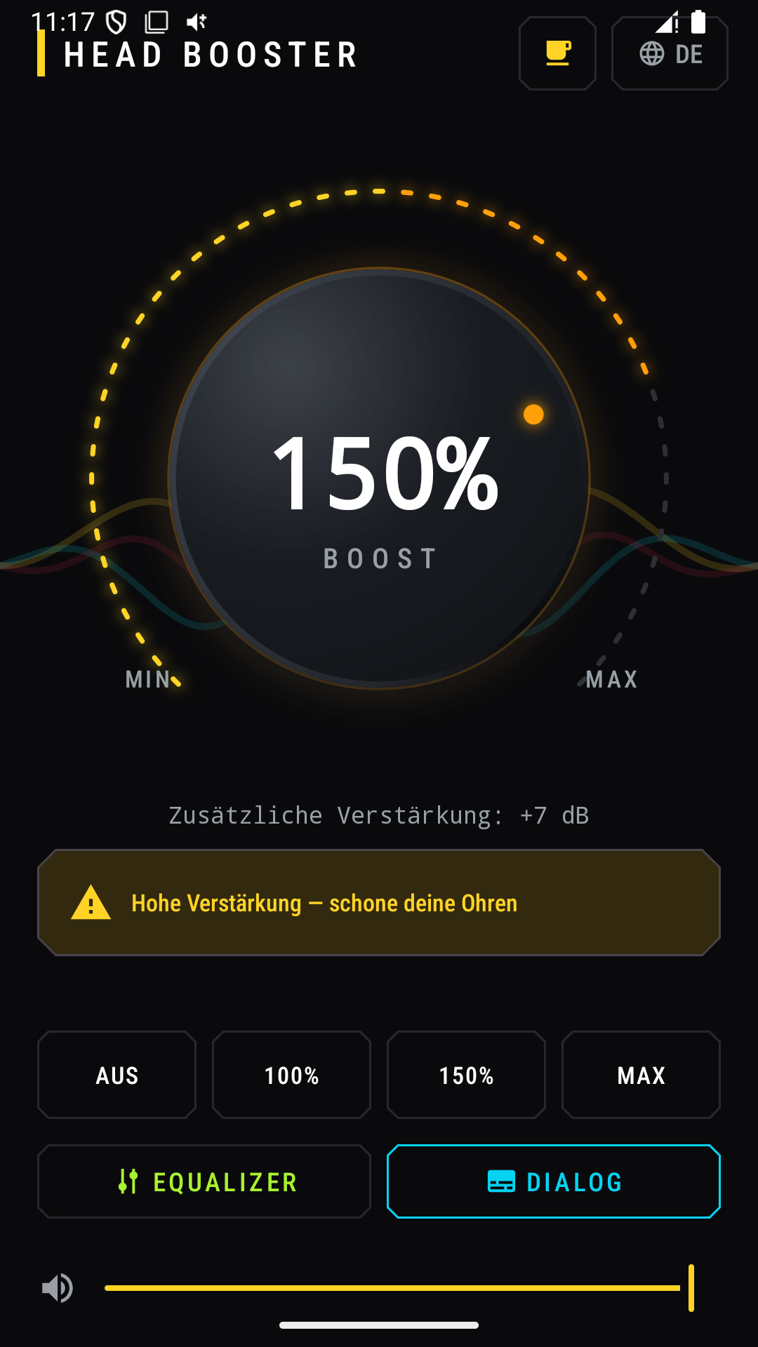 Head Booster - Lautverstärker