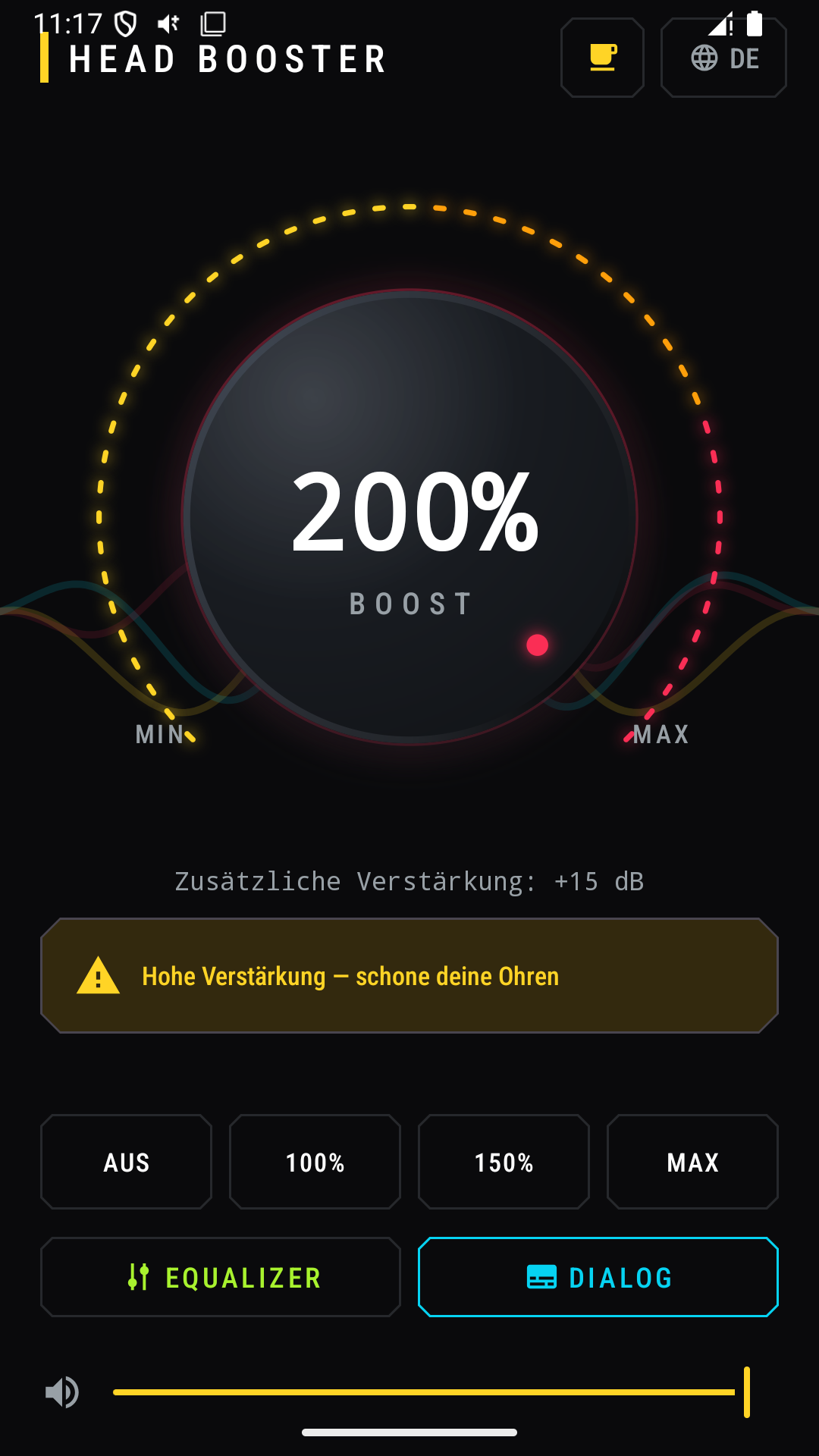 Head Booster - Lautverstärker