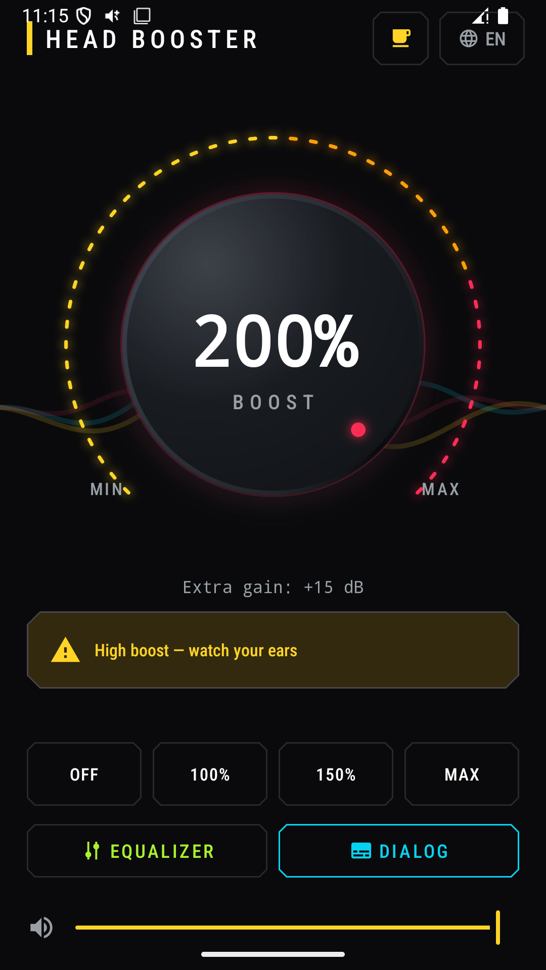Volume Booster - Head Booster