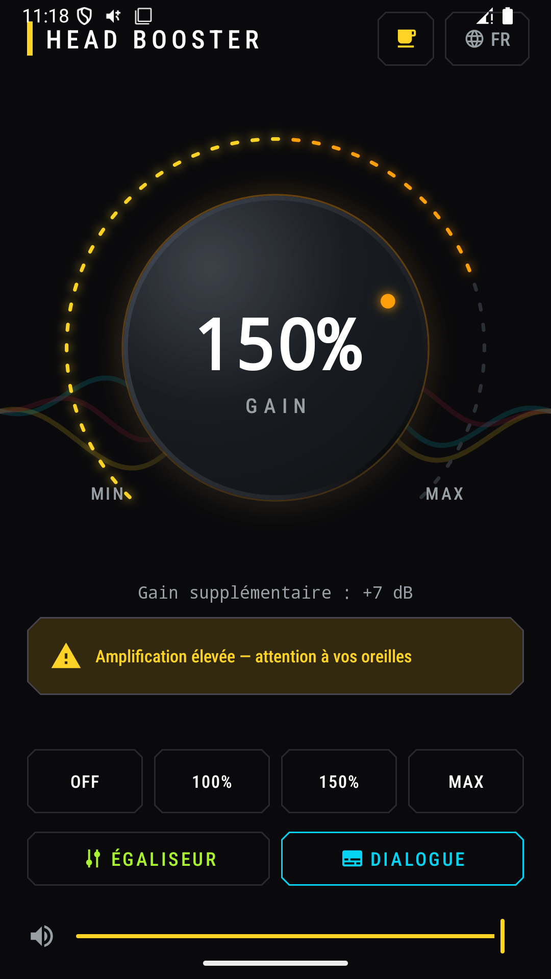Head Booster - Ampli de volume