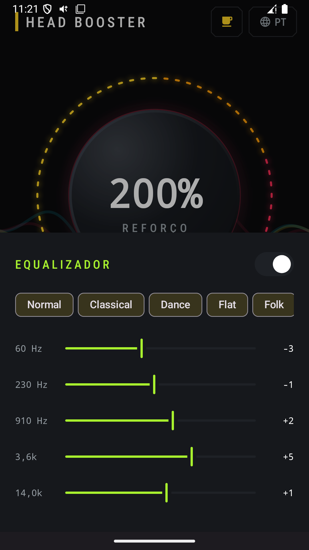 Head Booster - Amplificador