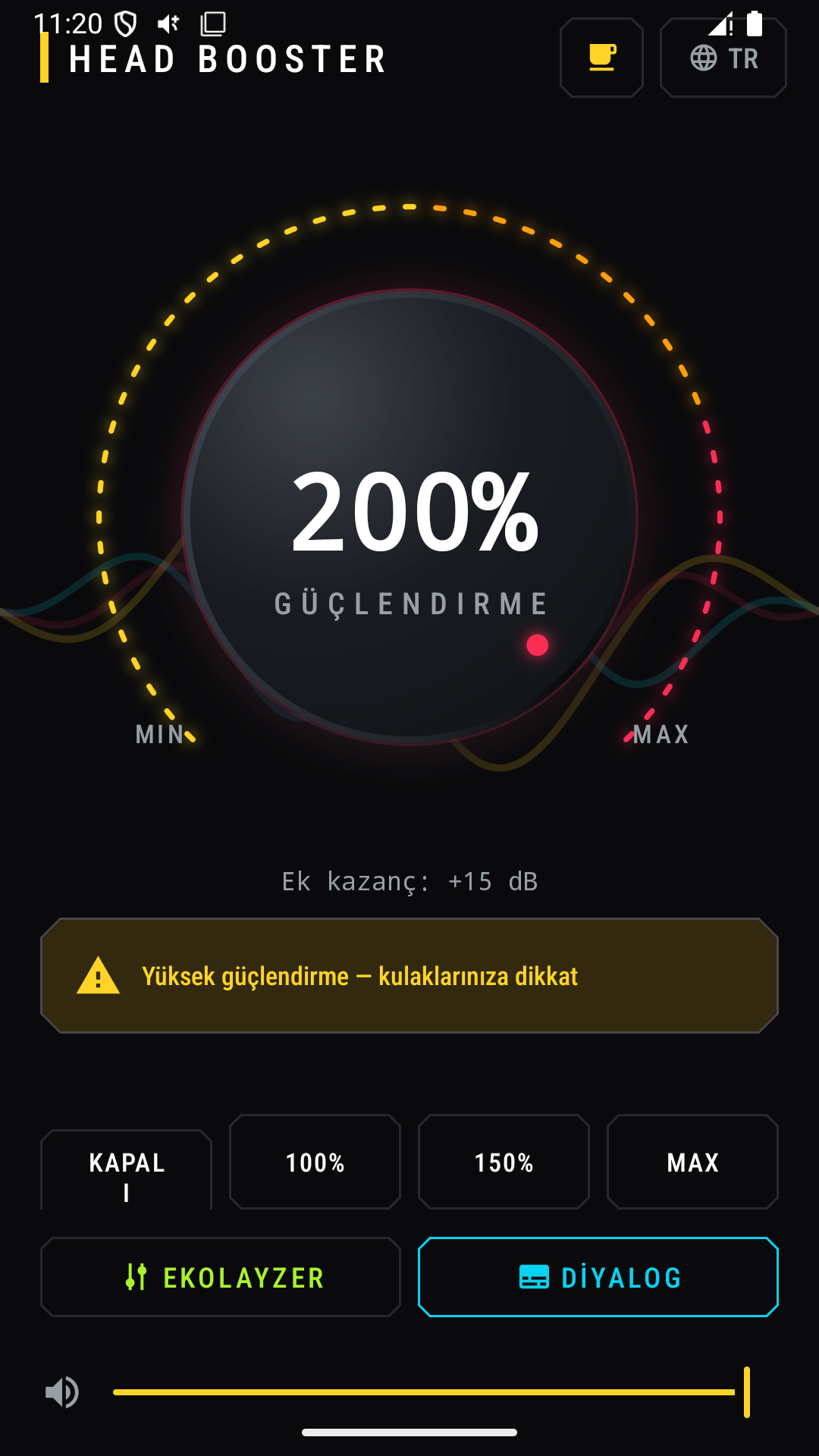 Head Booster - Ses Yükseltici