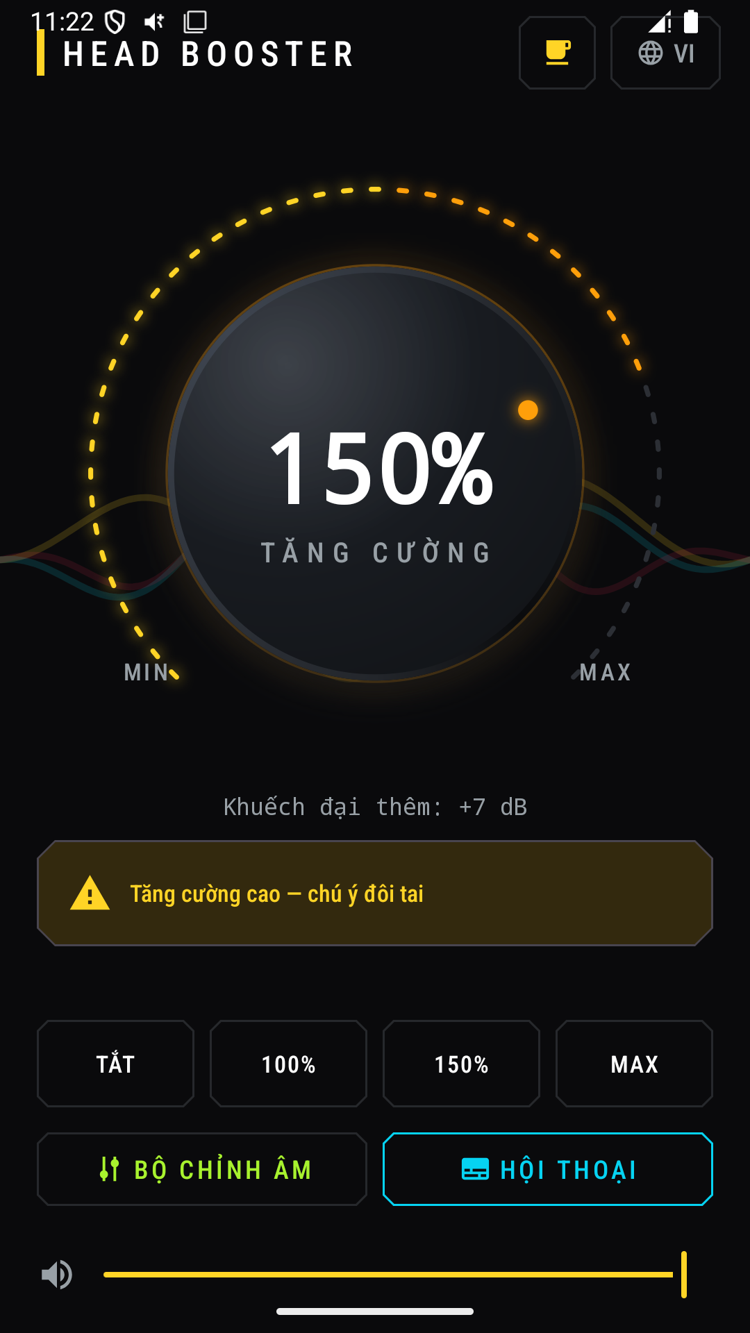 Head Booster - Tăng âm lượng