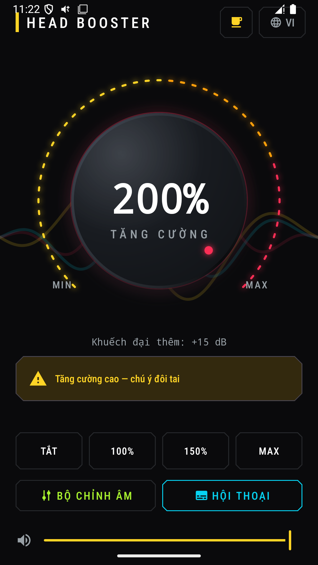 Head Booster - Tăng âm lượng