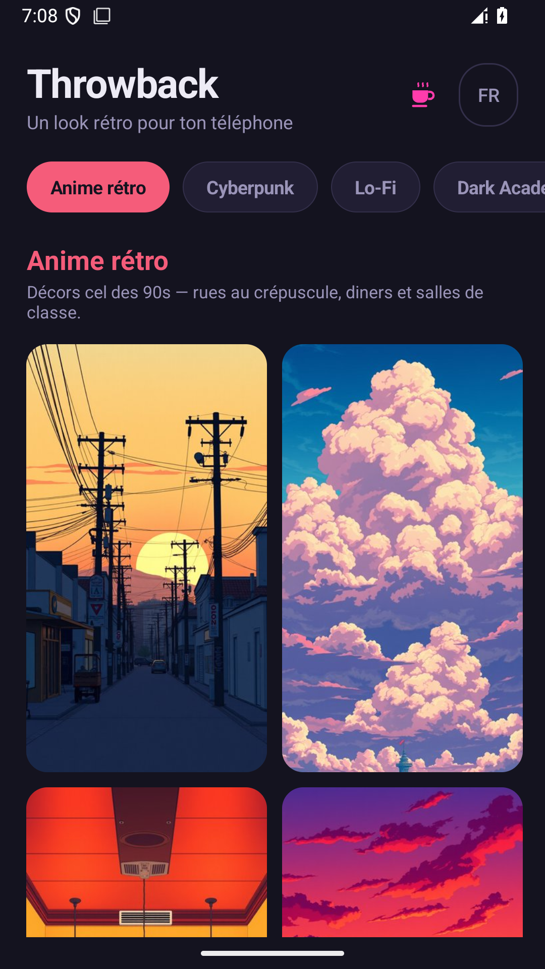 Throwback – Thèmes Rétro